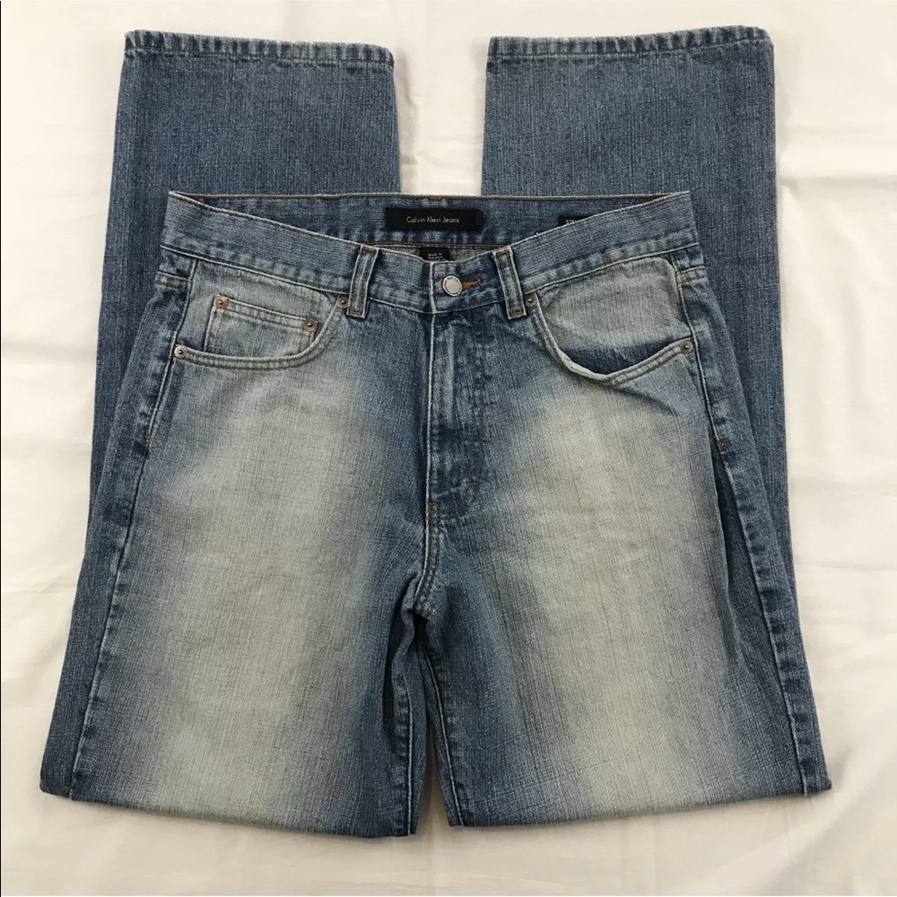 Calvin Klein Straight Leg Mens Jeans Size 32